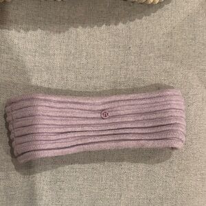 Lululemon Athletica Lilac Ribbed Headband